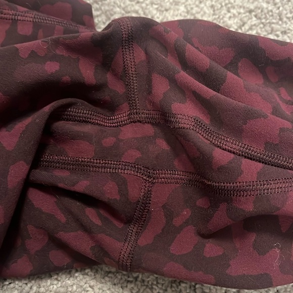 Lululemon Align Pant 28" in Formation Camo Dark Adobe Multi - size 6 - Picture 8 of 9